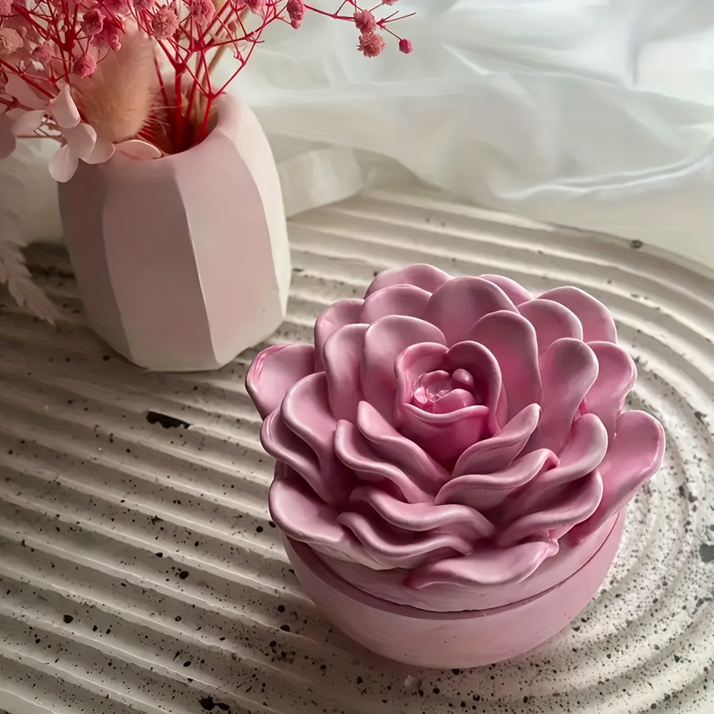 Silicone molds for floral resi - Candle Supplies Jars recension och pris
