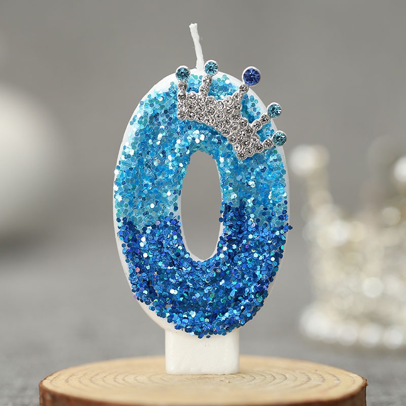 Creative Peacock Blue Crown Di - Candle Supplies Free Shipping recension och pris