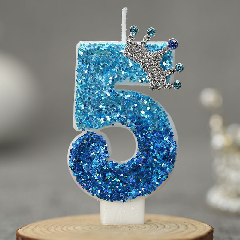 Creative Peacock Blue Crown Di - Candle Supplies Free Shipping recension och pris