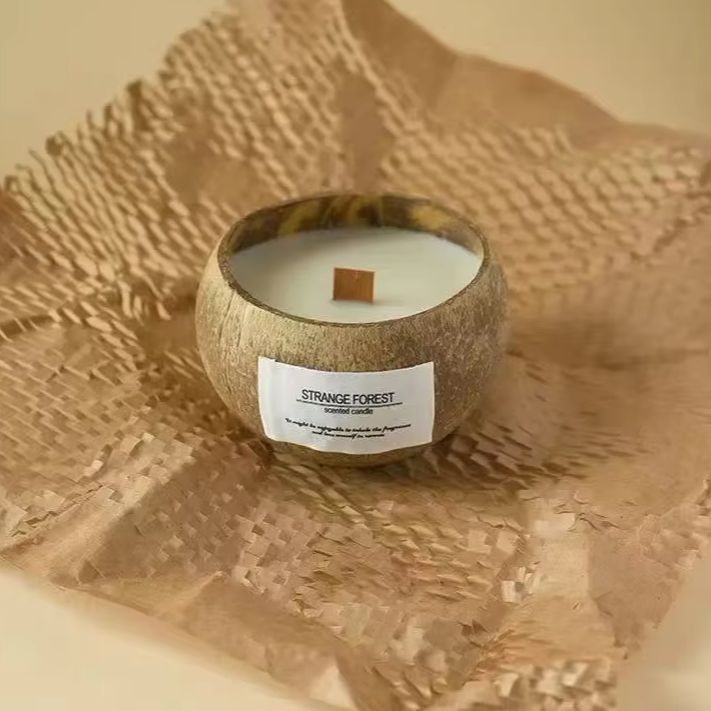 Natural Coconut Shell Scented  - Candle Supplies Free Shipping recension och pris
