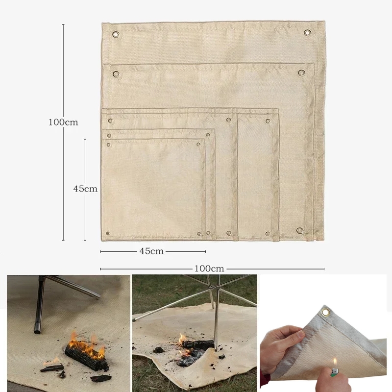 Camping Fireproof Mat Heat Res - Heat Resistant Mat recension och pris