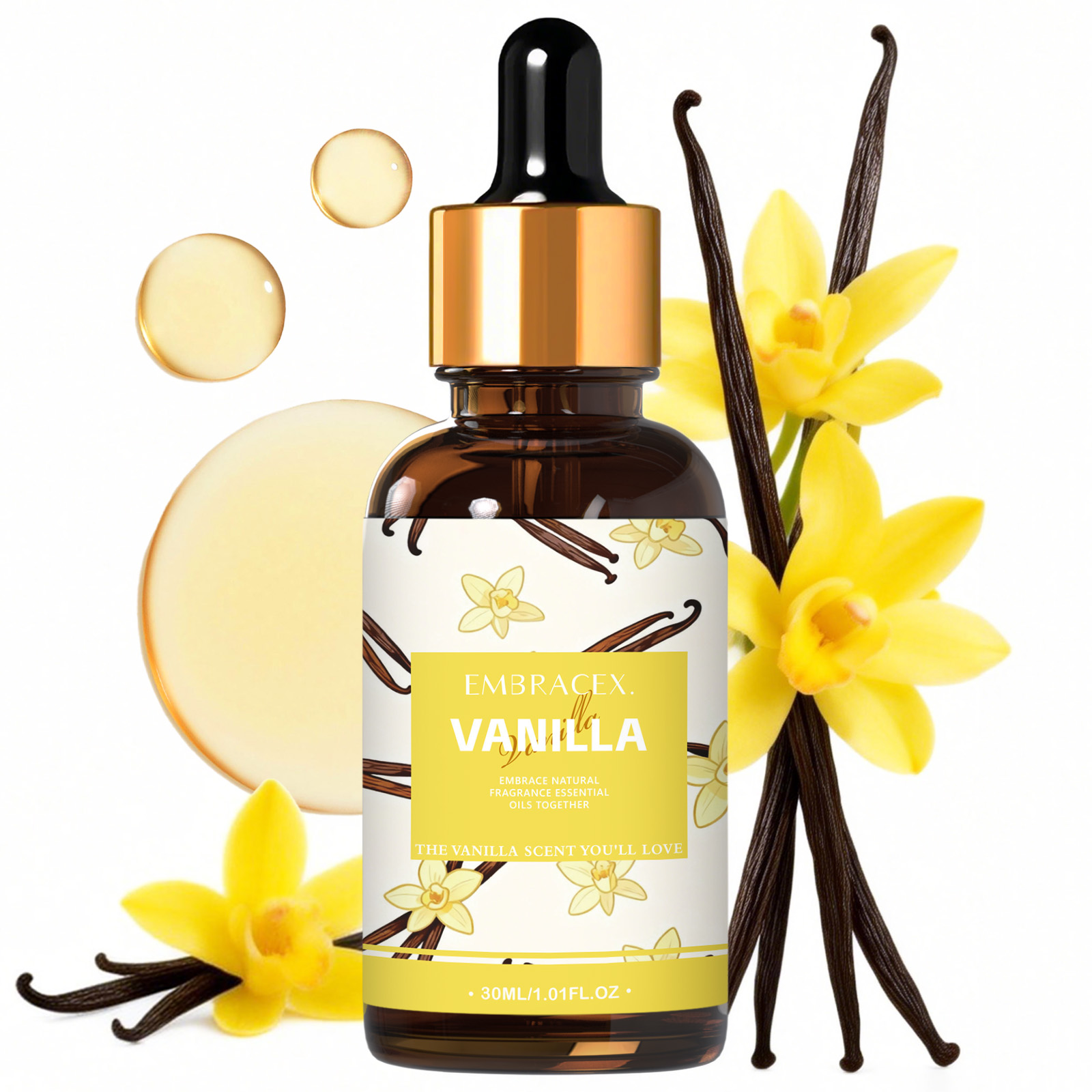 30ml Vanilla Fragrance Oils Fo - Candle Supplies Free Shipping recension och pris