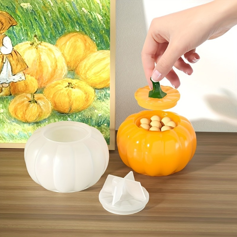 2pcs Pumpkin Jar Silicone Mold - Candle Supplies Jars recension och pris