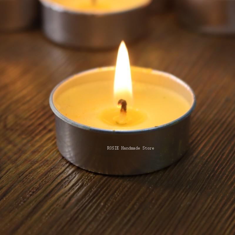 Empty Tea Wax Circular Aluminu - Candle Supplies Jars recension och pris