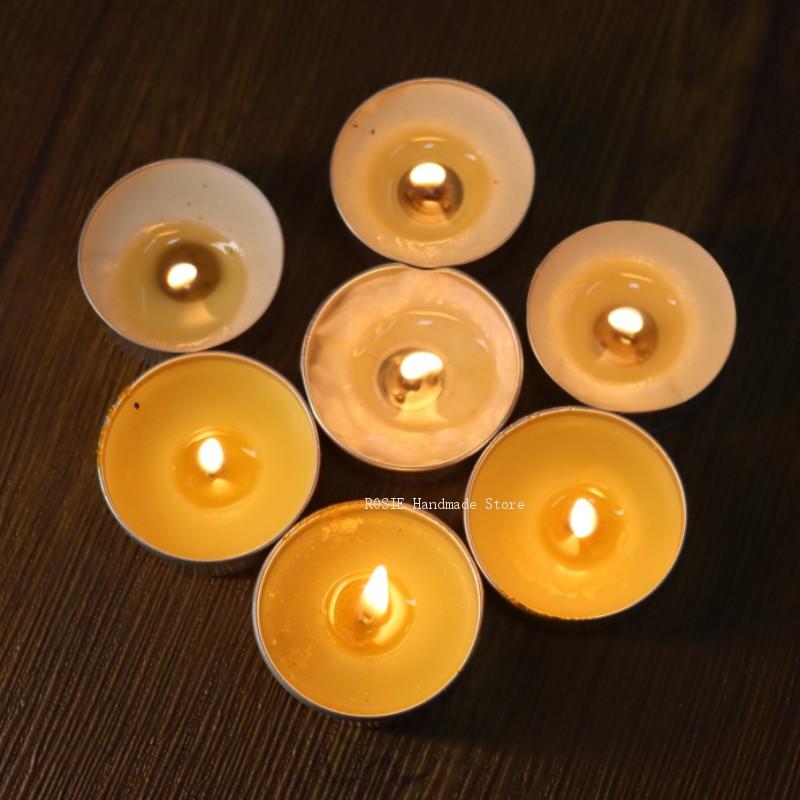 Empty Tea Wax Circular Aluminu - Candle Supplies Jars recension och pris
