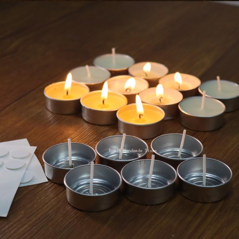 Empty Tea Wax Circular Aluminu - Candle Supplies Jars recension och pris