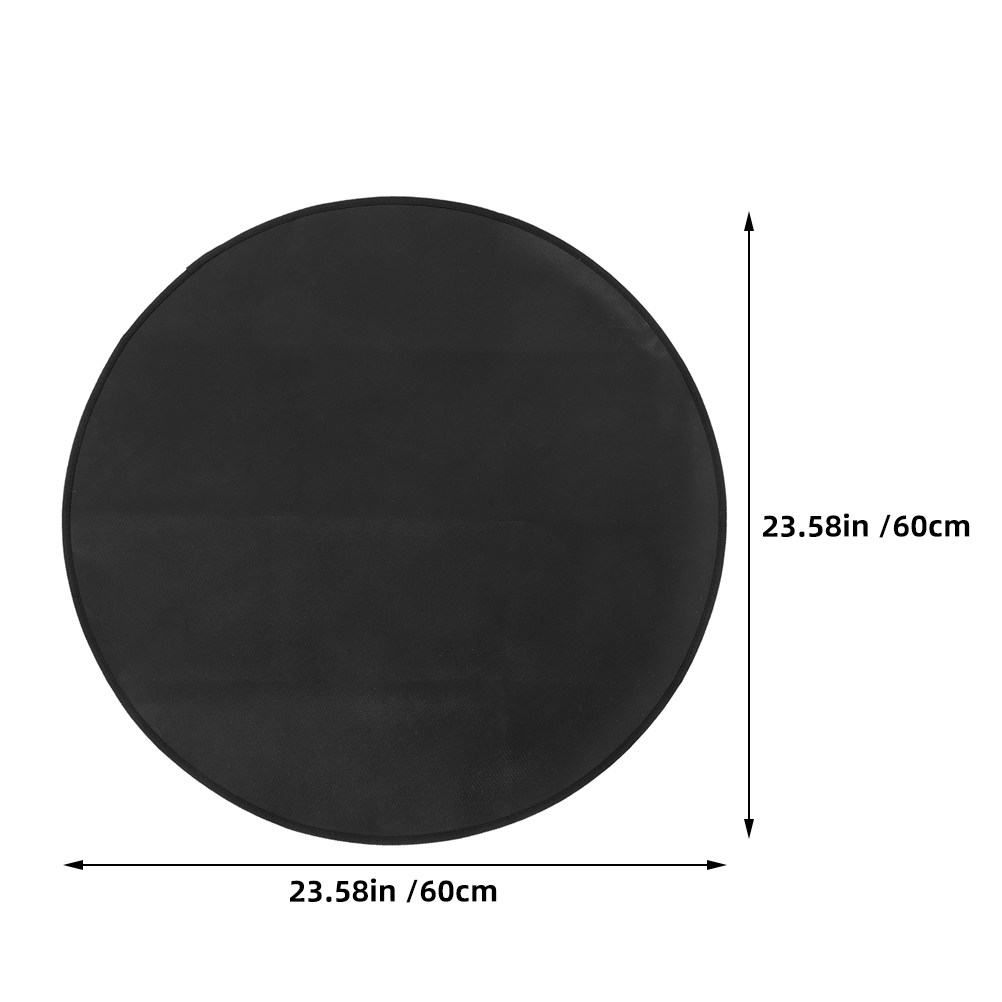 Round Fireproof Bbq Mat 24 Inc - Heat Resistant Mat recension och pris