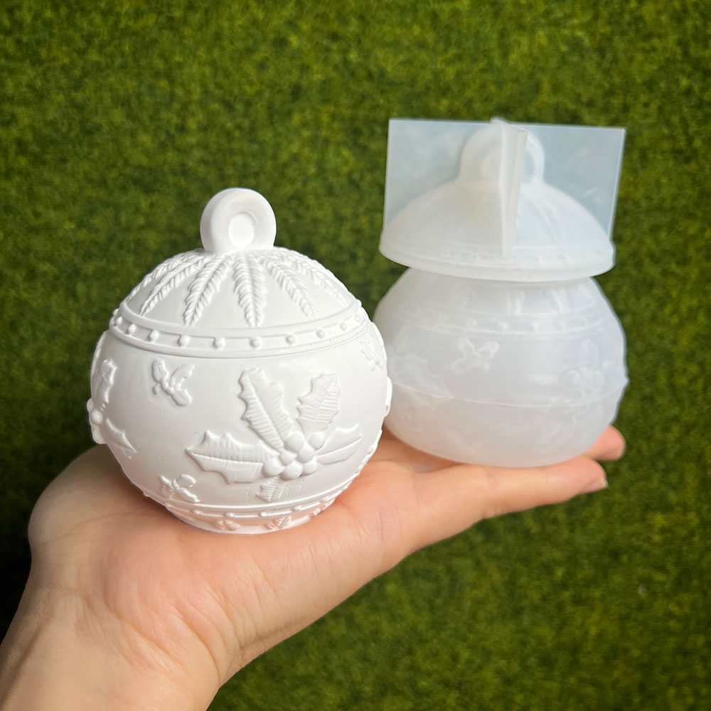 Christmas Round Ball Candle Ja - Candle Supplies Jars recension och pris