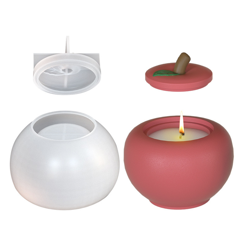 DIY Apple Jar Candle Jar Silic - Candle Supplies Jars recension och pris