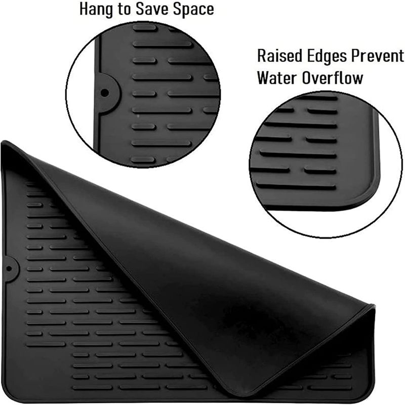 HHO-1Pcs Silicone Dish Drying  - Heat Resistant Mat recension och pris