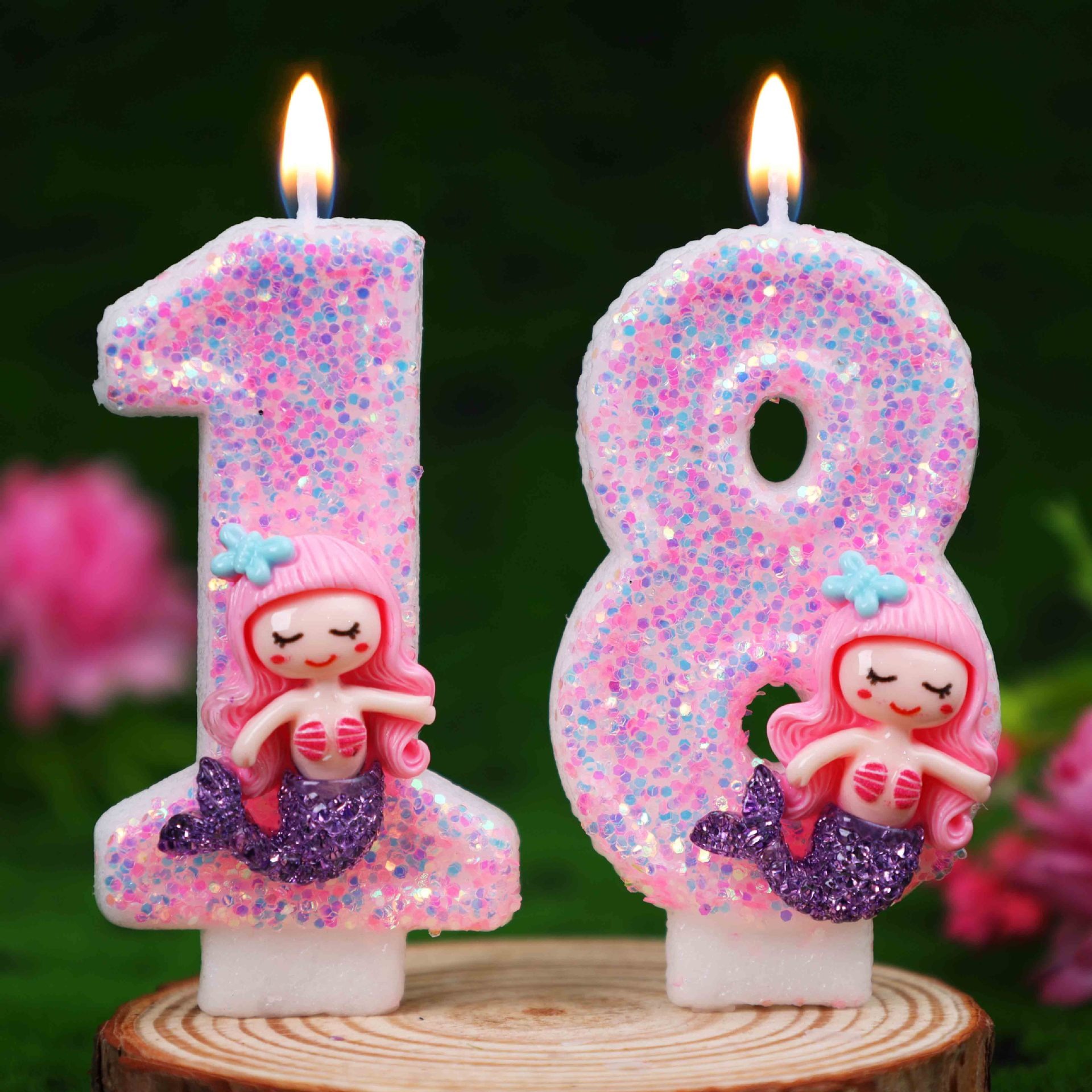 Creative Pink Mermaid 0-9 Digi - Candle Supplies Free Shipping recension och pris