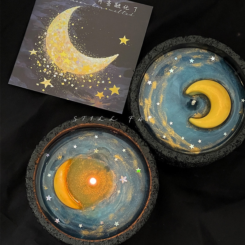 Melting Moon Scented Candle Ha - Candle Supplies Free Shipping recension och pris