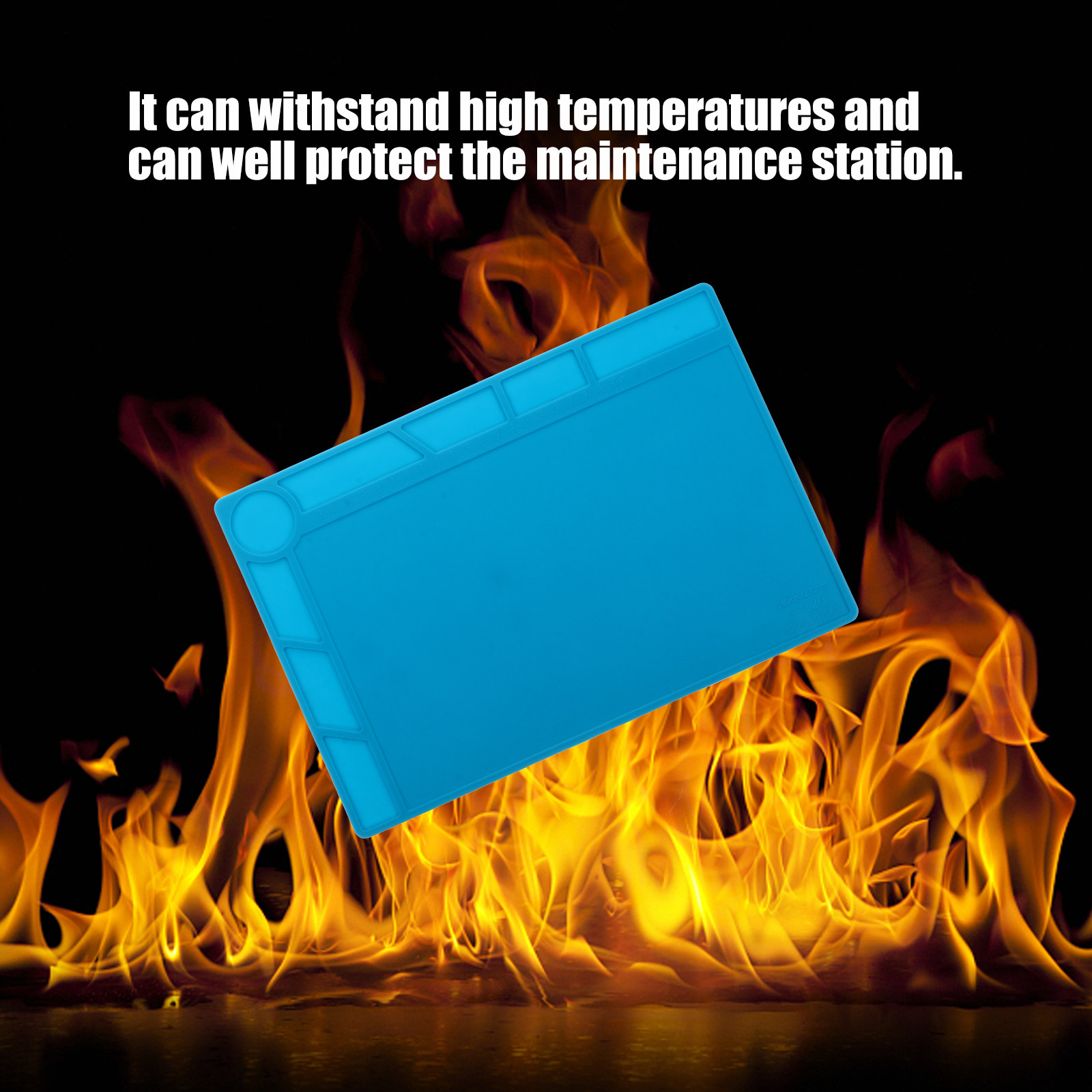 Heat-Resistant Silicone Work M - Heat Resistant Mat recension och pris