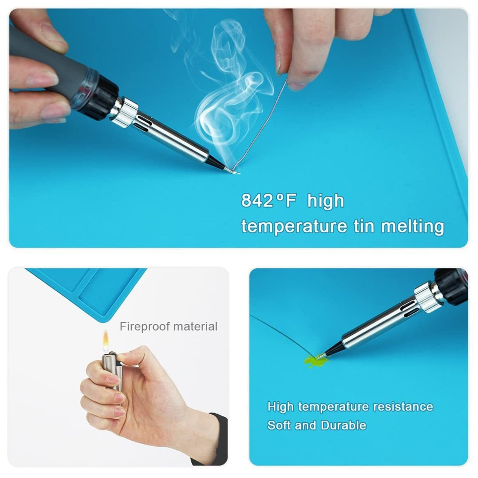 Heat-Resistant Silicone Work M - Heat Resistant Mat recension och pris