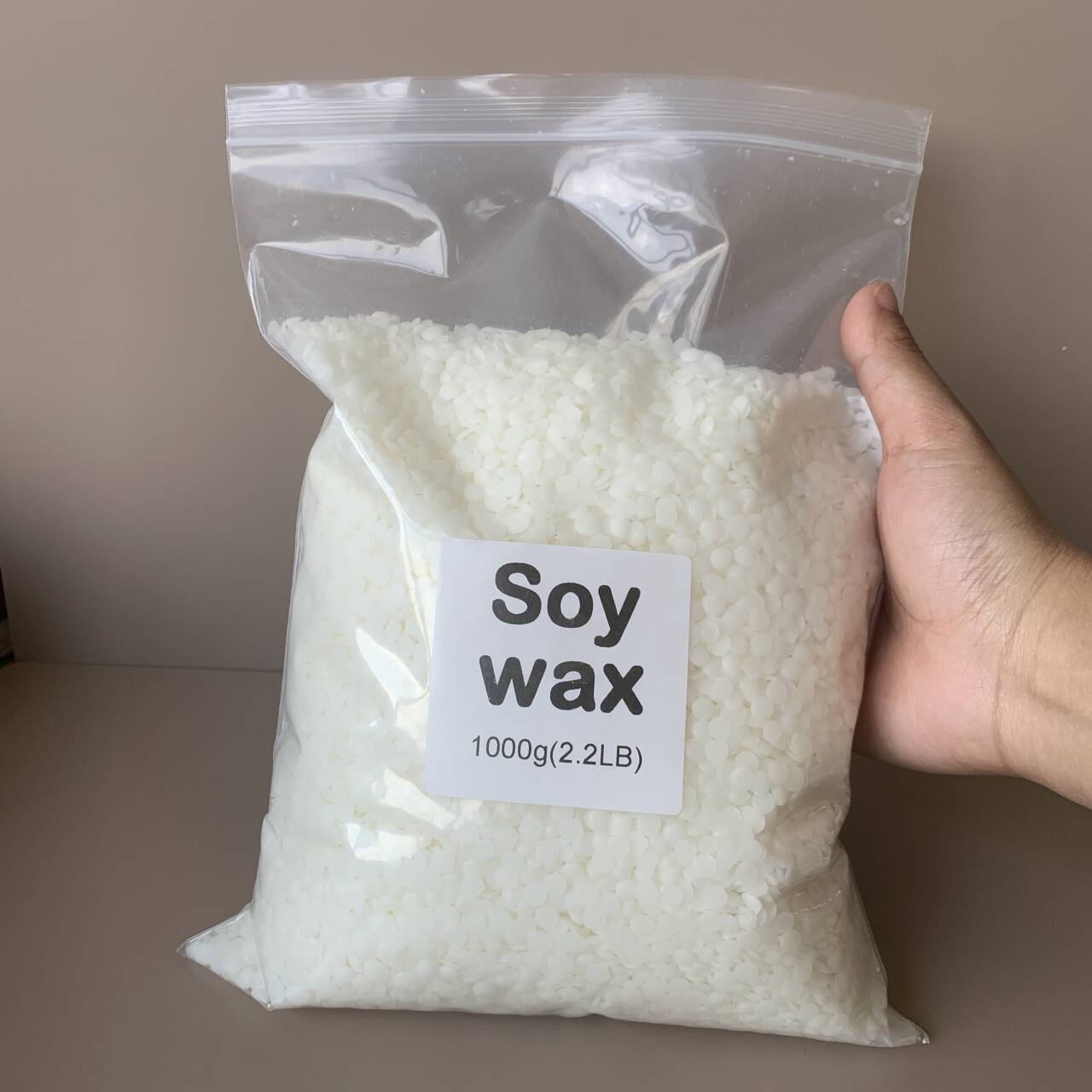 50g-1000g 100% natural Soy Wax - Candle Supplies Bulk recension och pris