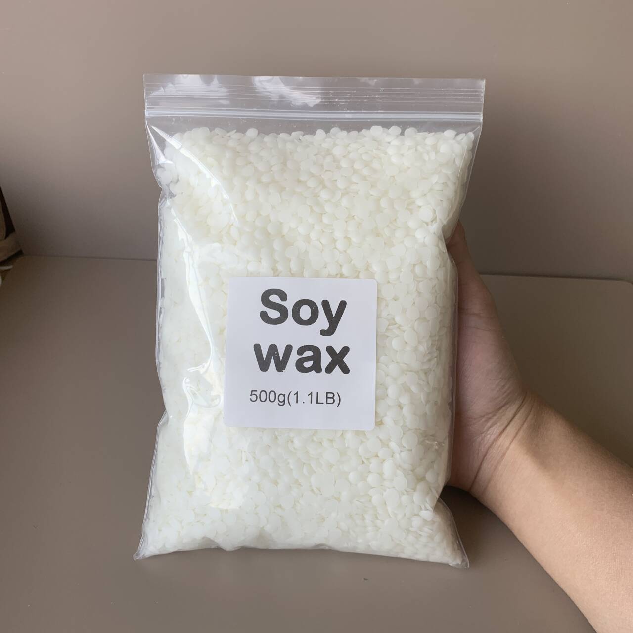 50g-1000g 100% natural Soy Wax - Candle Supplies Bulk recension och pris