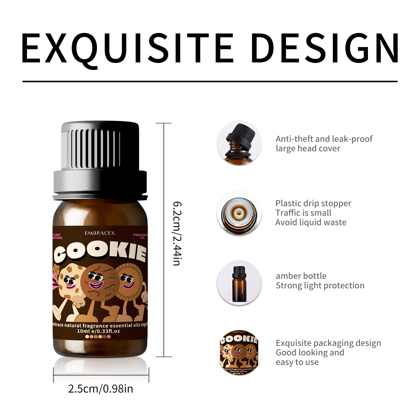 10ml Cookie Fragrance Oils For - Candle Supplies Free Shipping recension och pris