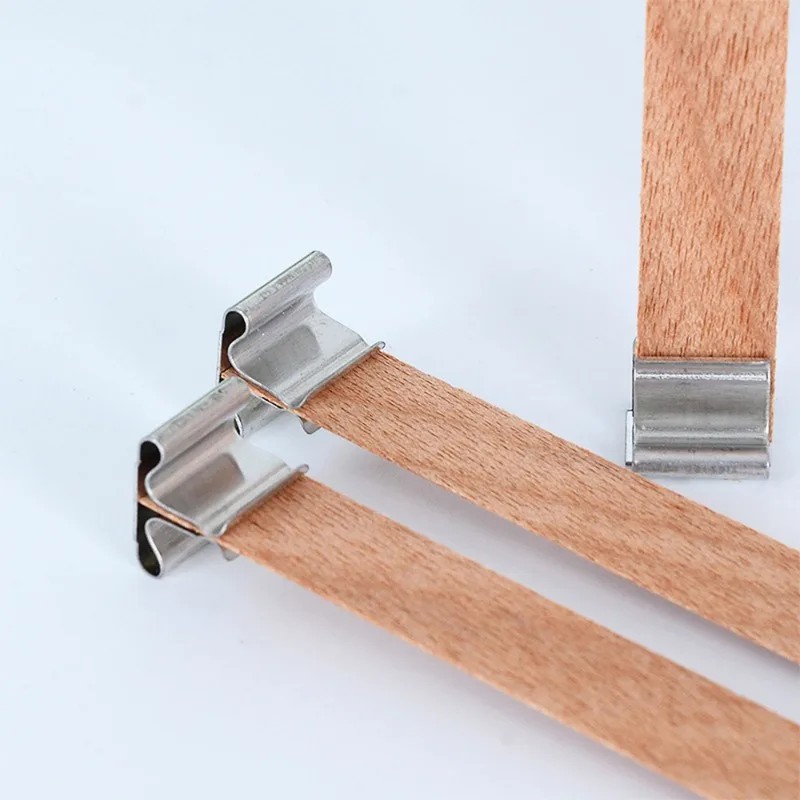 50/100 set wooden candle wicks - Candle Supplies Jars recension och pris