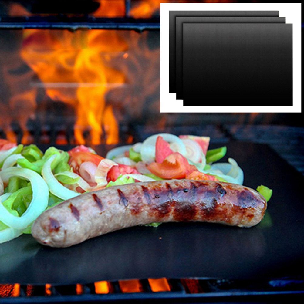 4Pcs Bbq Grill Mat Non-Stick H - Heat Resistant Mat recension och pris