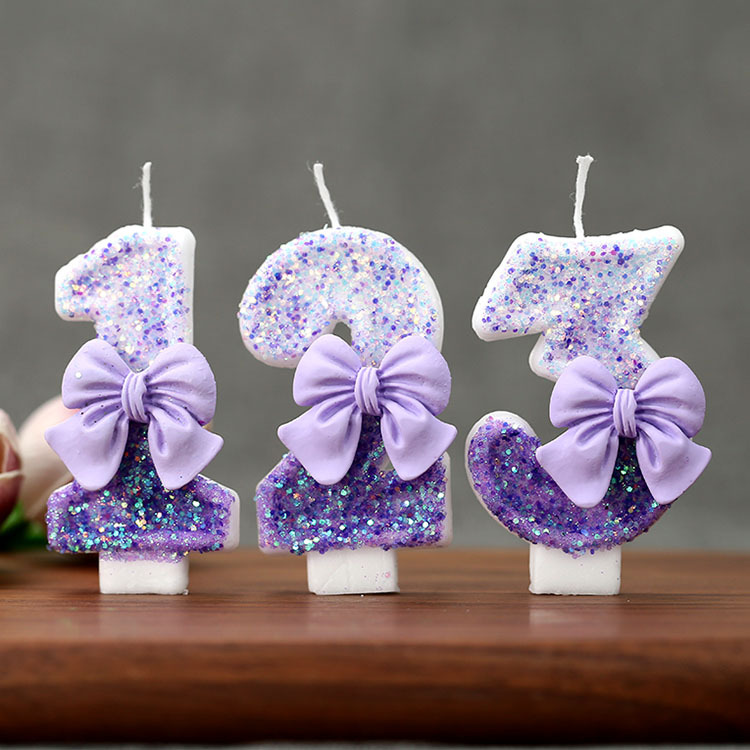 Creative Glitter Gradual Purpl - Candle Supplies Free Shipping recension och pris