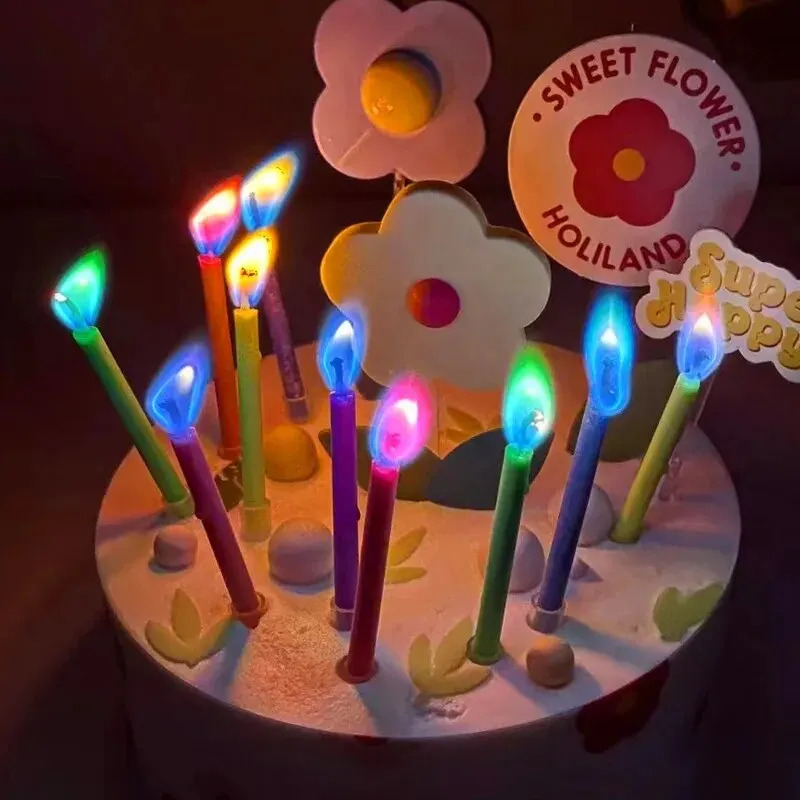 Multicoloured Colourful Flame  - Candle Supplies Bulk recension och pris