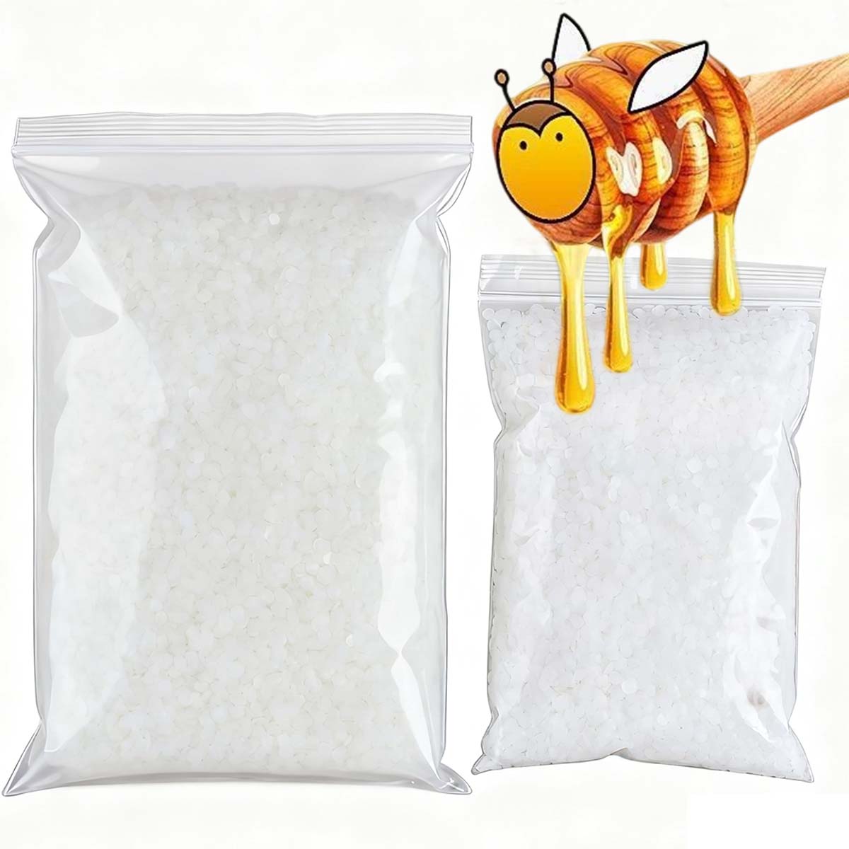 200g-1000g White Beeswax Pure  - Candle Supplies Bulk recension och pris