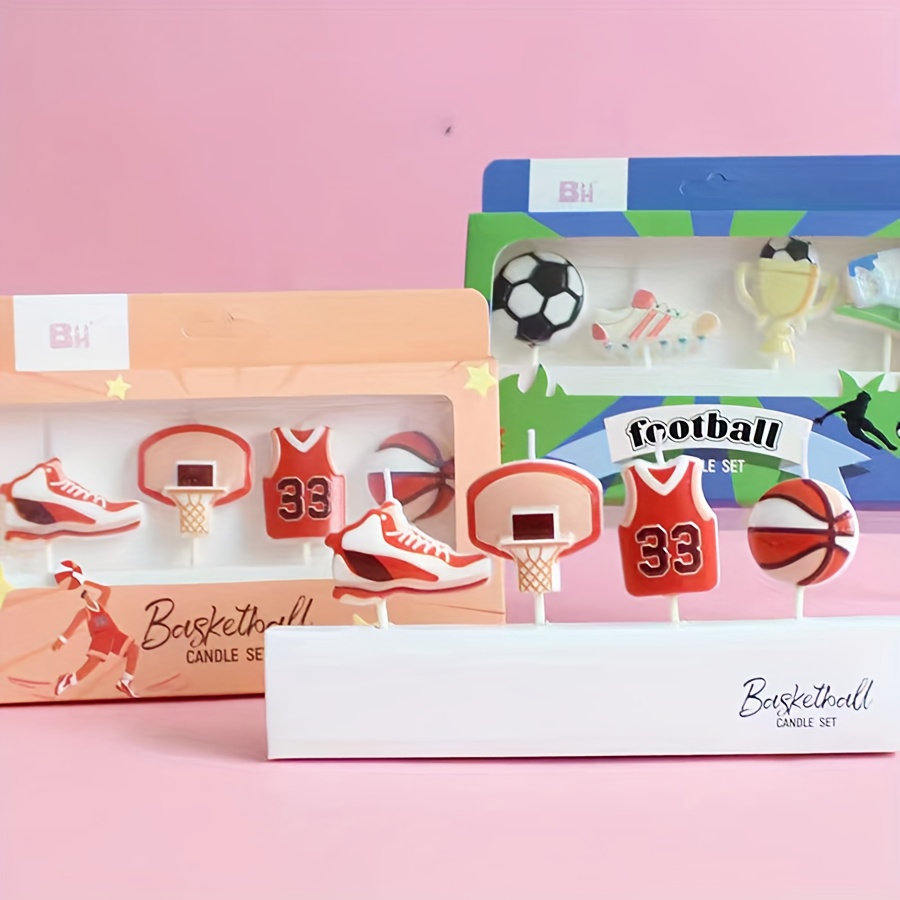 4-Pack Creative Basketball & F - Candle Supplies Bulk recension och pris