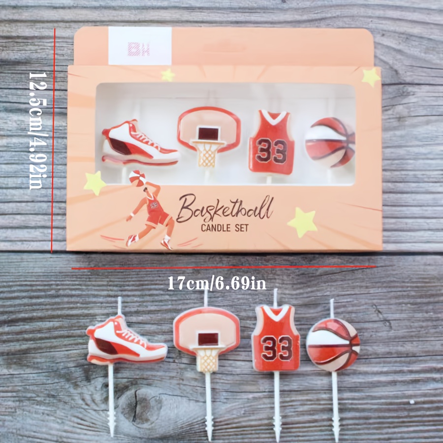 4-Pack Creative Basketball & F - Candle Supplies Bulk recension och pris