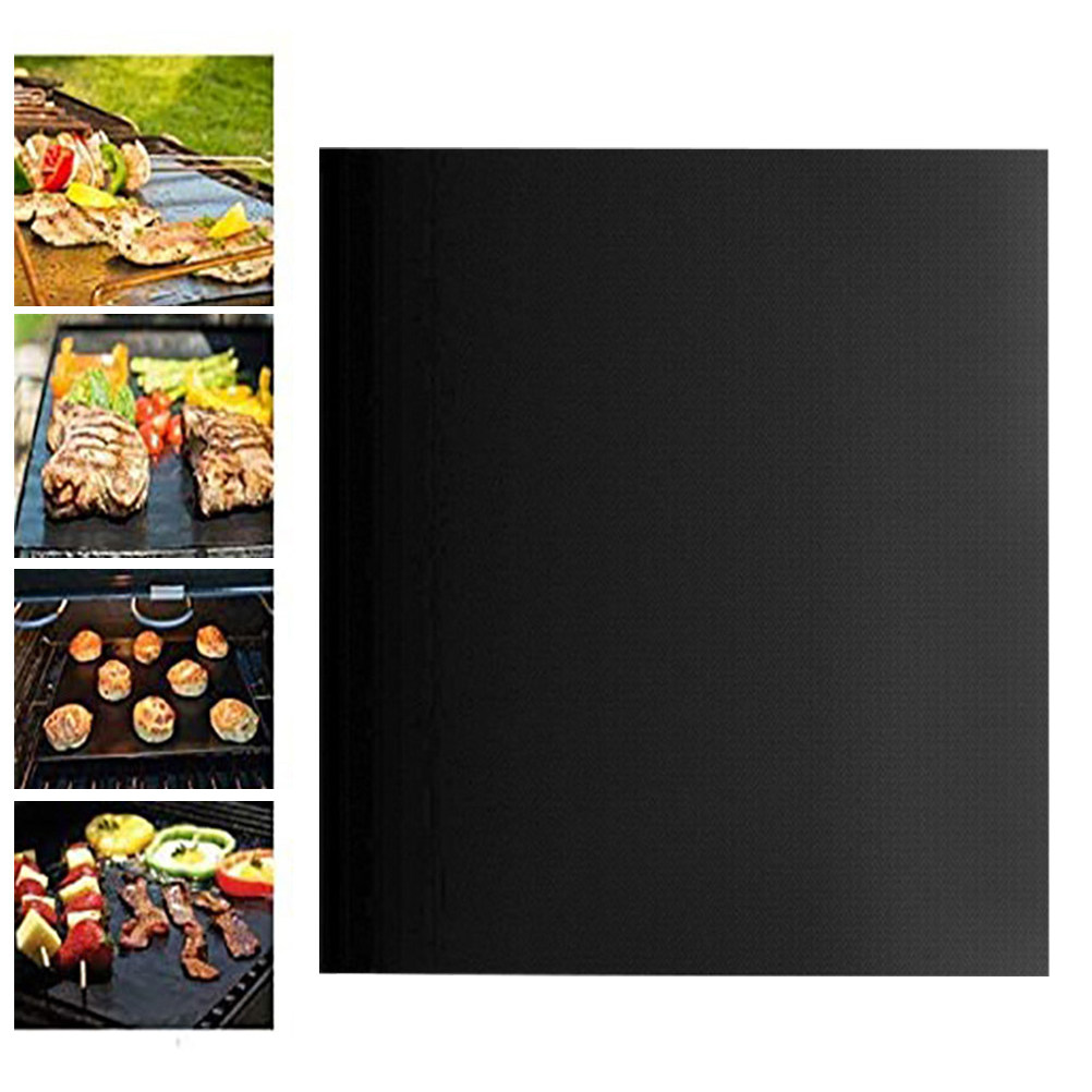3Pcs Nonstick Tpfe Bbq Grill M - Heat Resistant Mat recension och pris