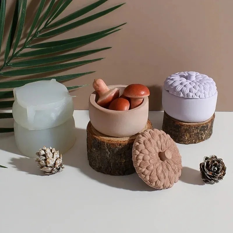 christmas pinecone shape silic - Candle Supplies Jars recension och pris