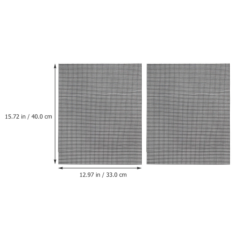 2Pcs Premium Non Stick Grill M - Heat Resistant Mat recension och pris