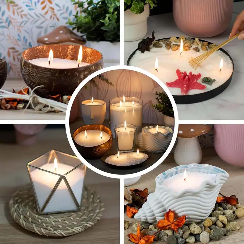 50/100/200/500G White Granular - Candle Supplies Bulk recension och pris